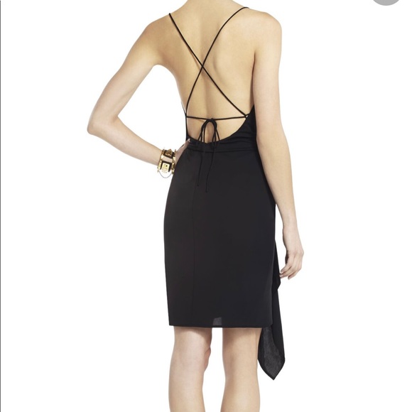 BCBG MAXAZRIA PERFECT LITTLE BLACK DRESS - Picture 2 of 5